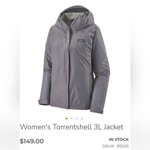 Patagonia Women's Torrentshell 3L Rain Jacket